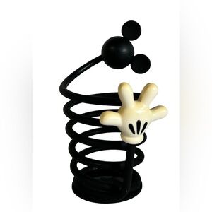 Unlimited Concepts Mickey Mouse Metal Iron Spiral Coil Pencil Cup Decor